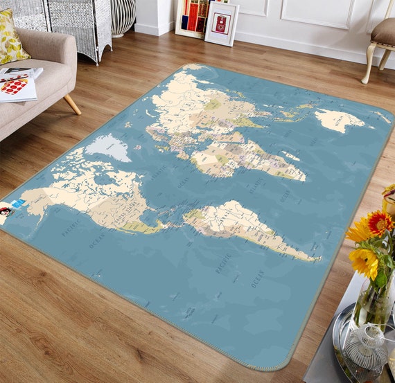 3D Cute World Map 036 Non Slip Rug Mat Room Mat Quality Elegant Photo Carpet AU 3D Cute World Map 036 Non Slip Rug Mat Room Mat Quality Elegant Photo Carpet AU