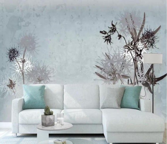 3d Datura Concise Gngn6 Wallpaper Mural Decal Mural Photo Etsy