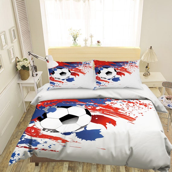 double football duvet cover