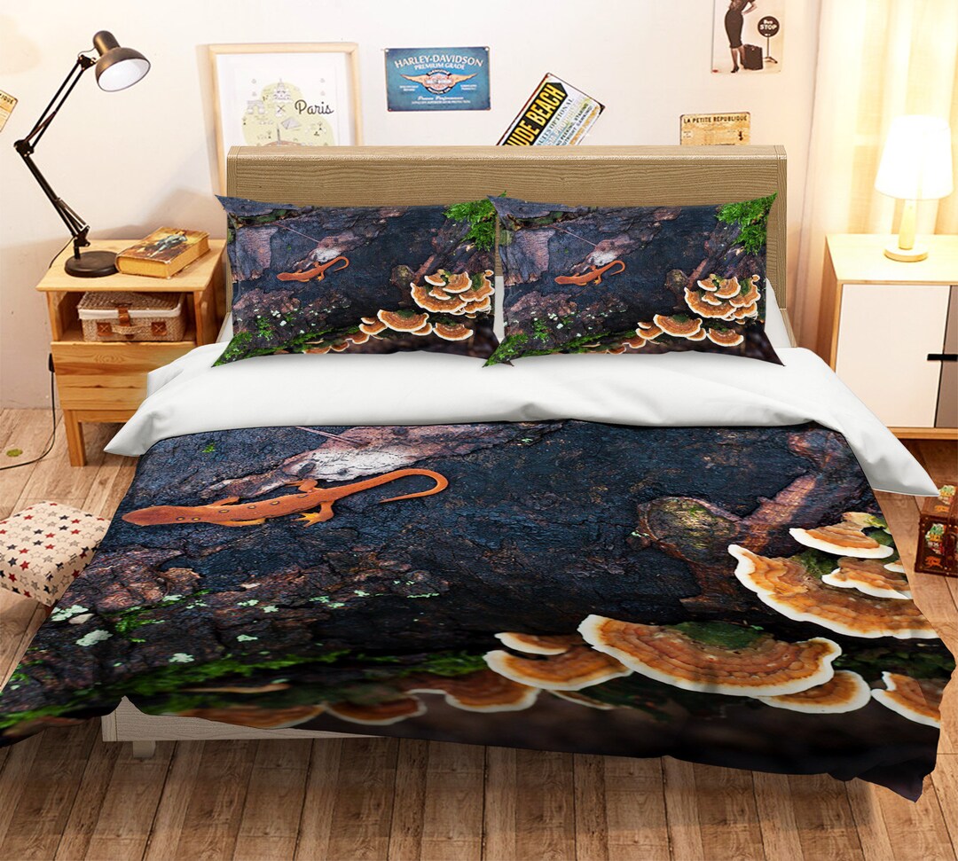 3D Gecko D367 Duvet Cover Bedding Set Quilt Cover Quilt Duvet Etsy