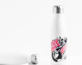 Thru Hell & Back Stainless Steel Motivational Water Bottle | Gifts For Him