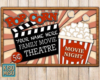 Download Movie Night Svg Etsy