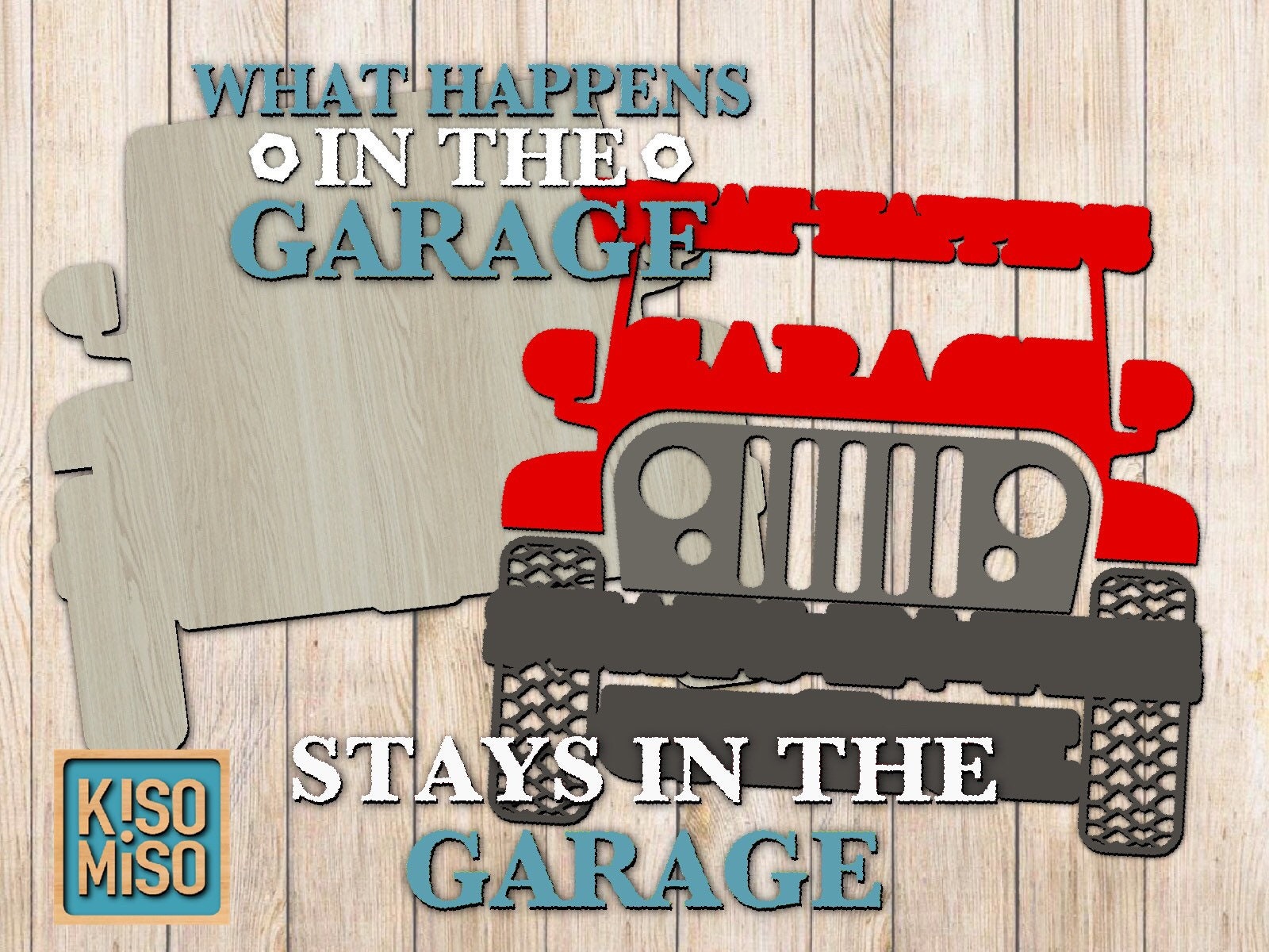 GARAGE/ Laser Cut Files/ SVG/ Dxf/layered File/ Digital Etsy Canada