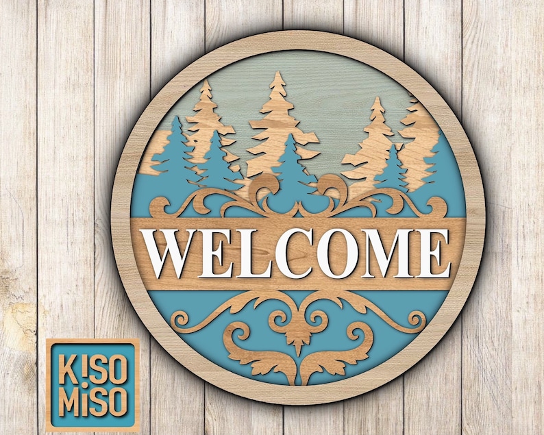 Download Door sign/laser cut files/ SVG/ DXF/ Home decor/Multi ...