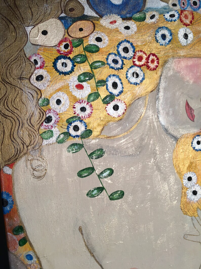 Die Drei Lebensalter Der Frau Gustav Klimt Three Ages of Woman Die Drei Lebensalter Der Frau Gold