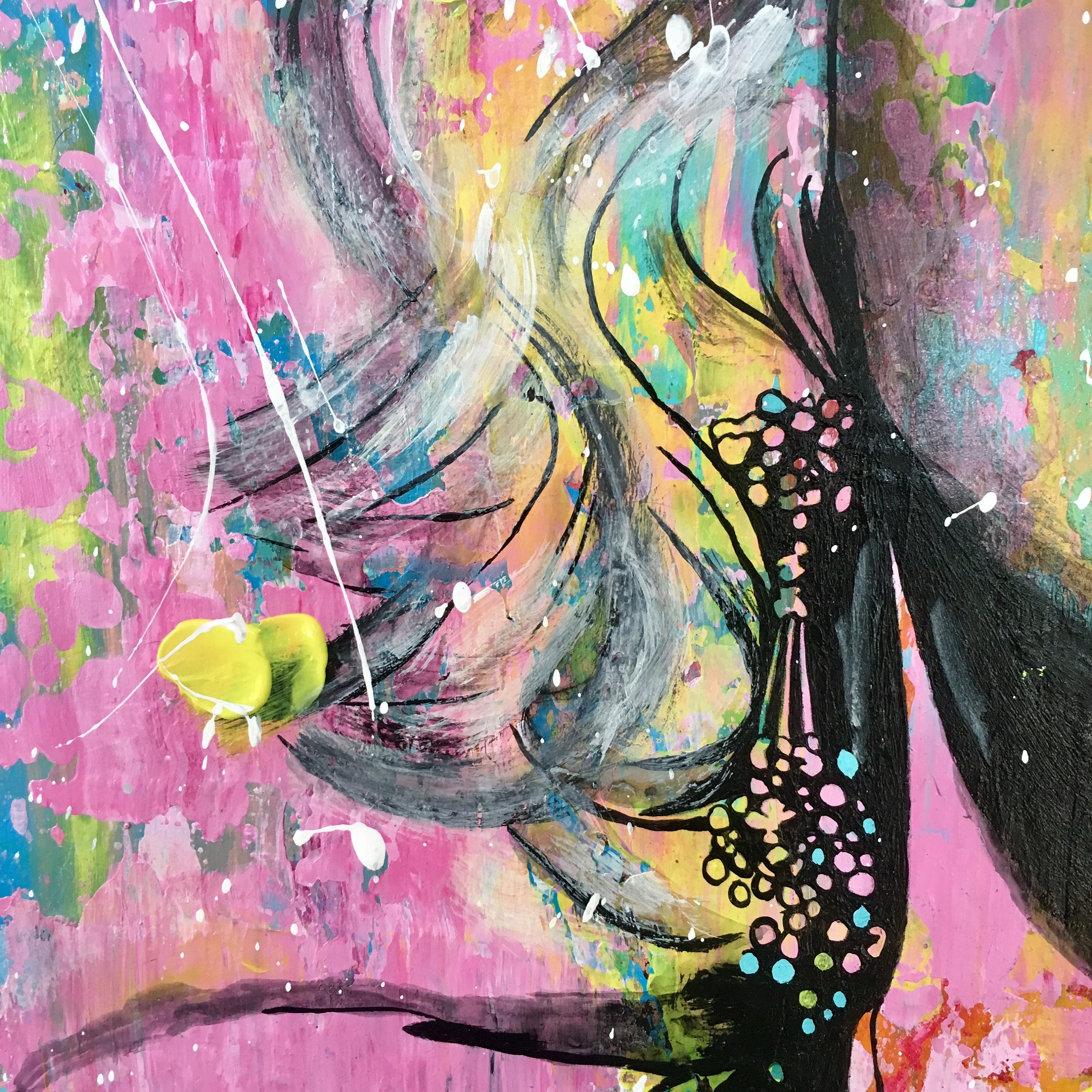 マリリン モンロー アクリル画 ポップアート マリリン アクリル肖像画