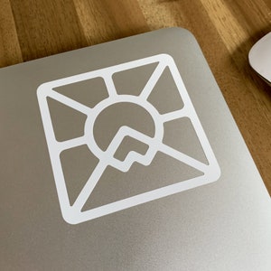 Rocky Mountain Sunrise Transfer Sticker