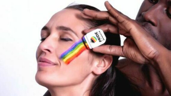 Rainbow Face Paint Kit, Pride Face Paint, Rainbow Face Paint Stick 