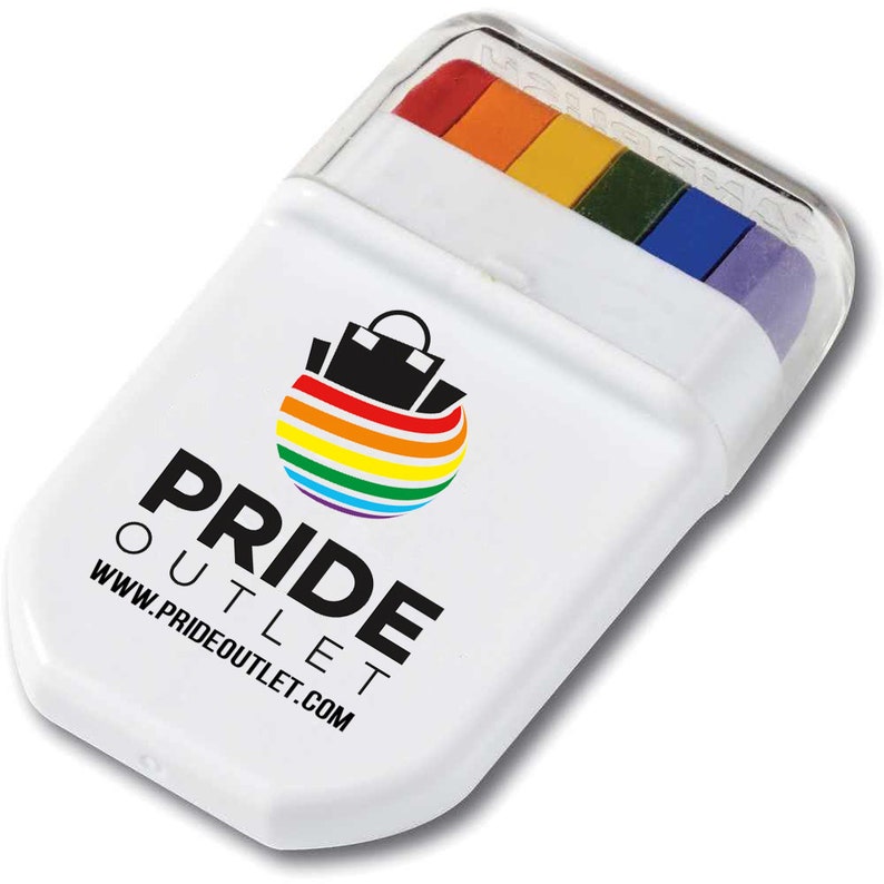Prideoutlet's Rainbow Fanbrush Face Paint Etsy