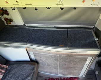 Copertura in vetro/protezione antigraffio per VW T6/T6.1 California Ocean con copertura in 3 pezzi