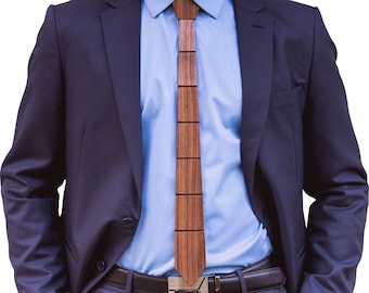 Handcrafted Wooden Necktie, Wooden Tie, Wedding Tie, Wood Tie Handcrafted, Bow Tie