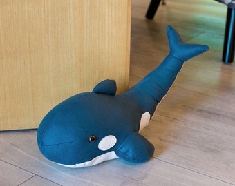 Blue Whale Door Stop Plush - Ideal for any child's bedroom - Door Stopper