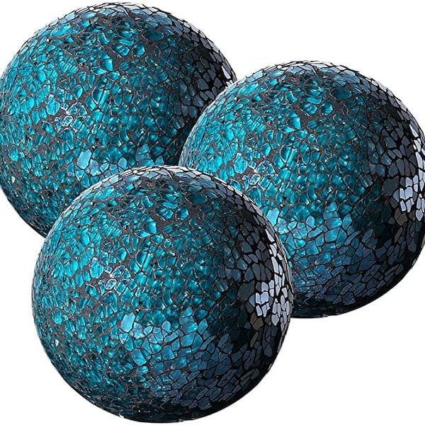 Decorative Glass Balls Etsy