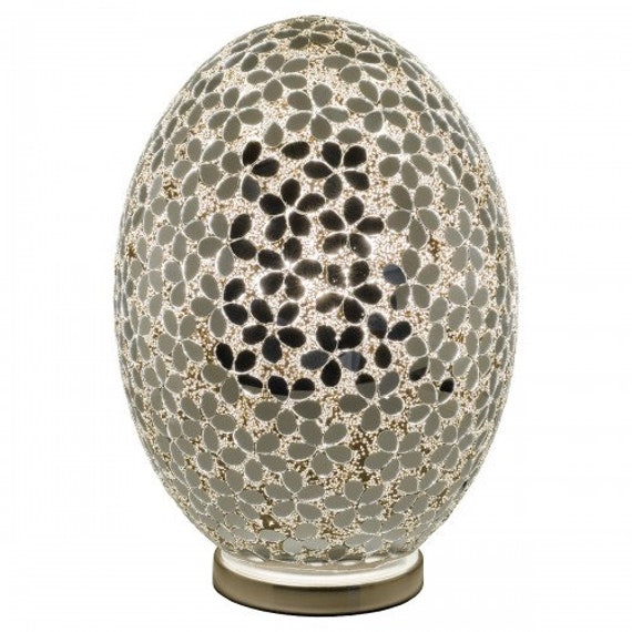 Large mosaic egg lamp deals