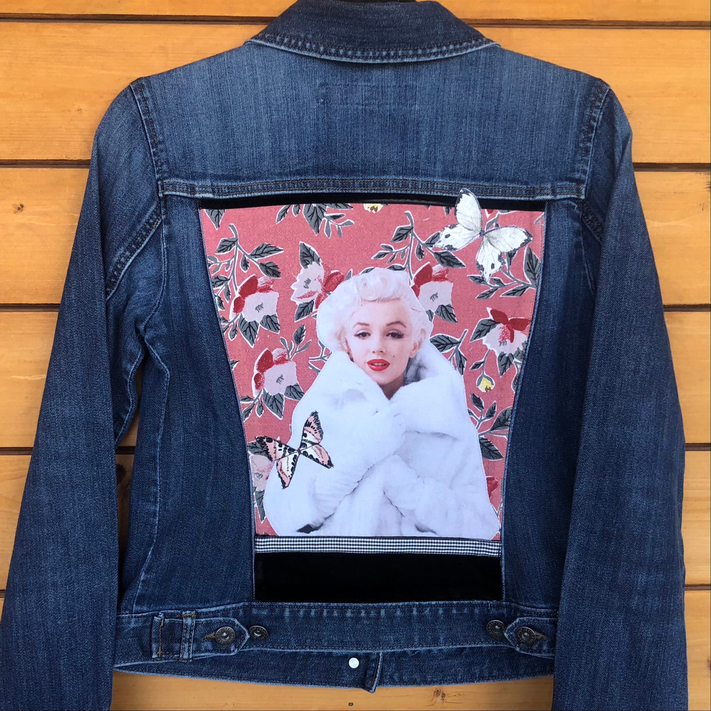 marilyn monroe jean jacket
