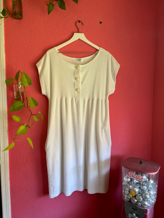 Pearl Terry Cloth Dress