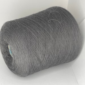 100% Schurwolle Garn, Graues Garn (doppelfädig), Lace Garne, Stricken, Weben, Häkeln Garne
