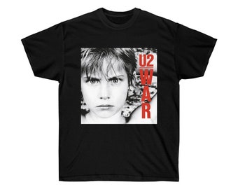 u2 war t shirt vintage