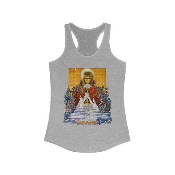 Labyrinth Legendary David Bowie Movie Women/'s Sleeveless Tank Top T Shirt