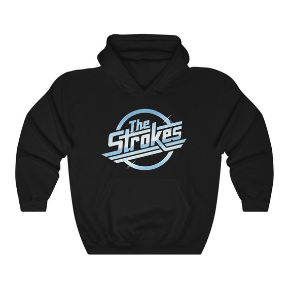 La felpa con cappuccio Strokes Logo The Strokes Merch | Etsy Italia