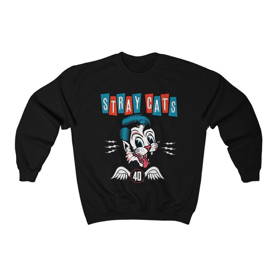 Stray Cats 40 Sweatshirt Rockabilly 