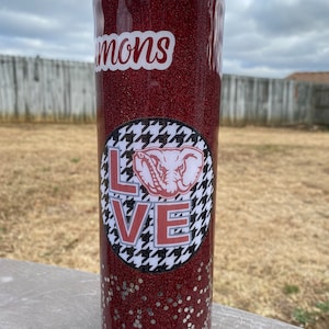 College Football Inspired Tumbler