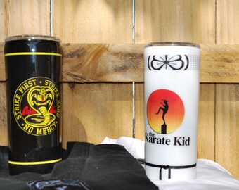 Karate inspired handmade tumbler