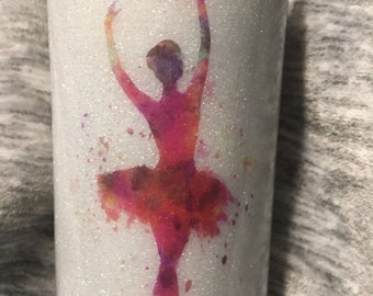 Just Dance personalized tumbler
