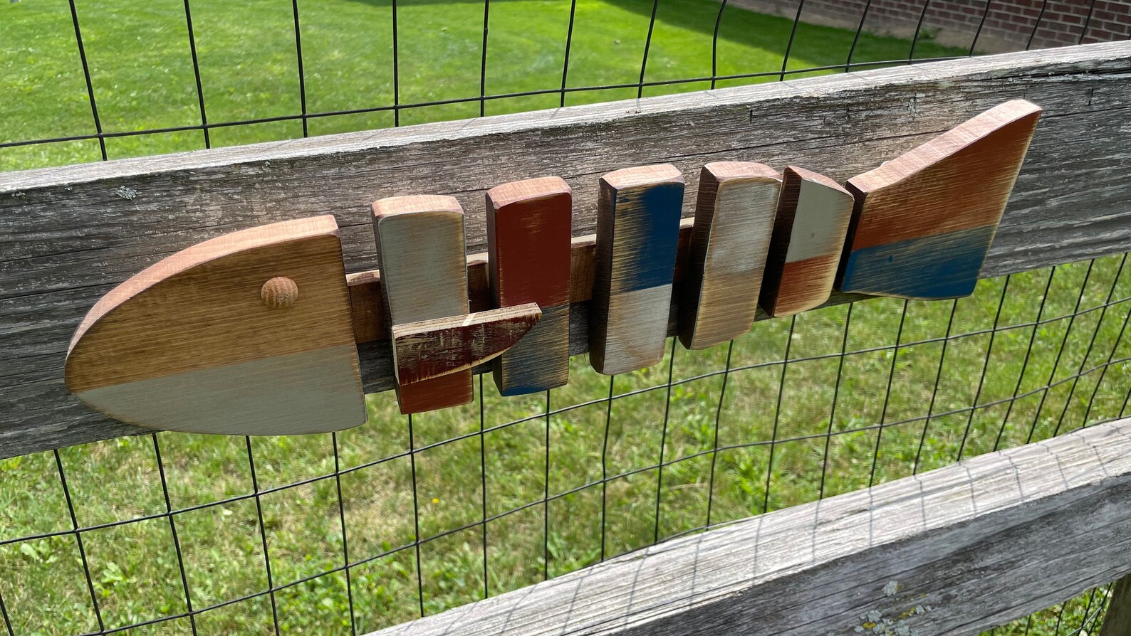 Rustic Wooden Fish / Wall Hanging Fish / Rustic Wood Style Etsy