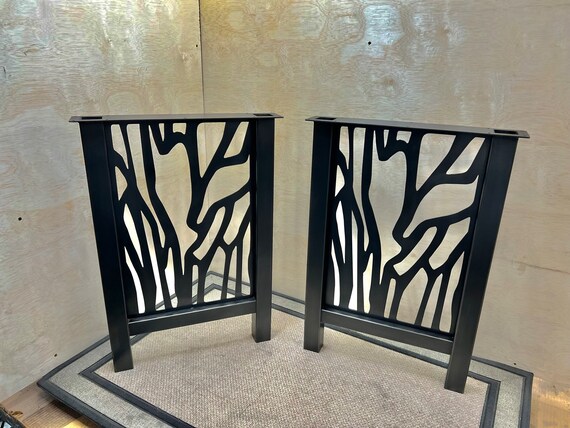 Square tube shop desk legs