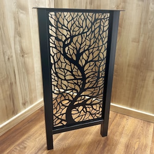 Metal Console Table Legs, H-Shape, Ficus Design, 1 1/2" Tube, Powder Coat zdjęcie 6