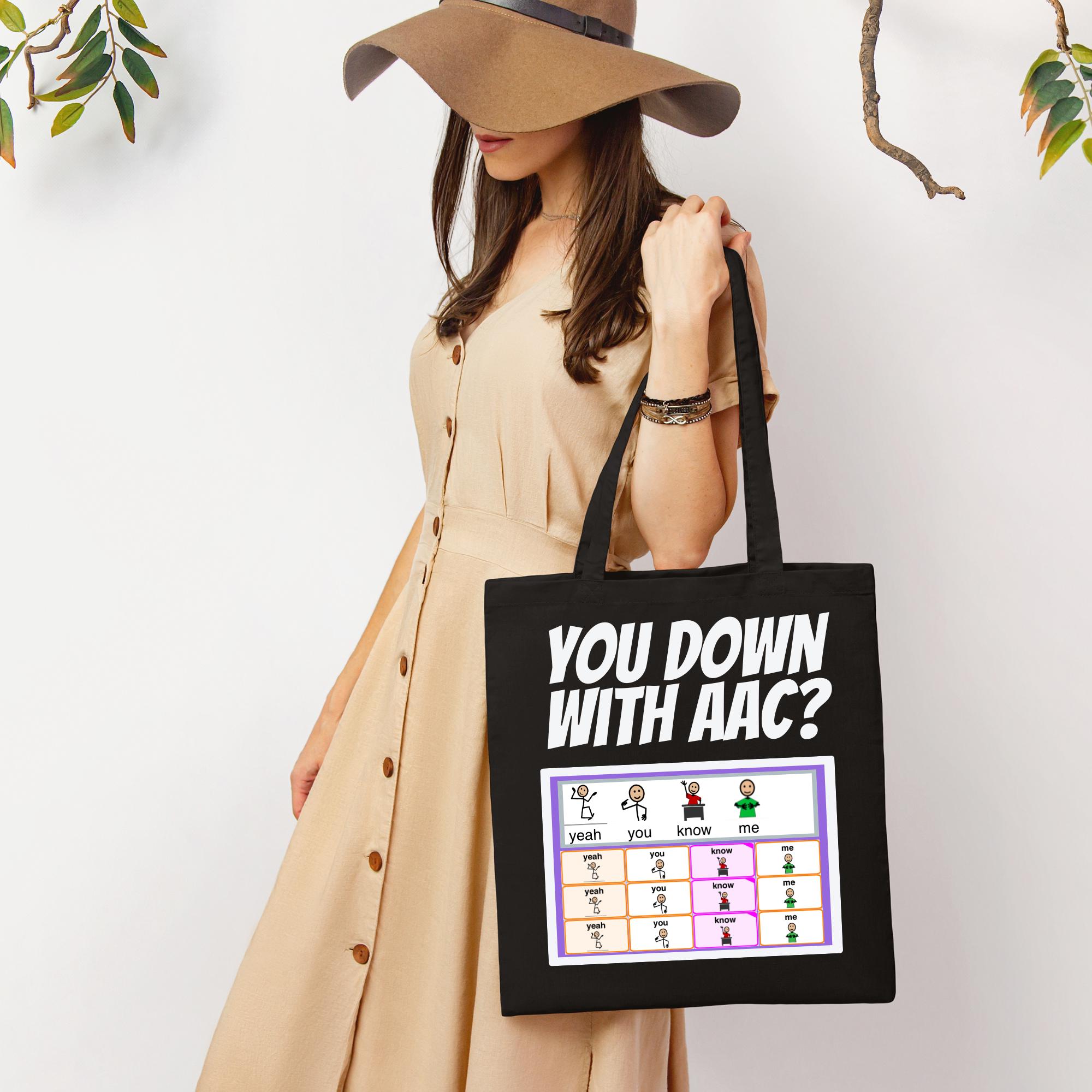 Speech Therapist Tote Bag - AAC Device - Autism - You Down