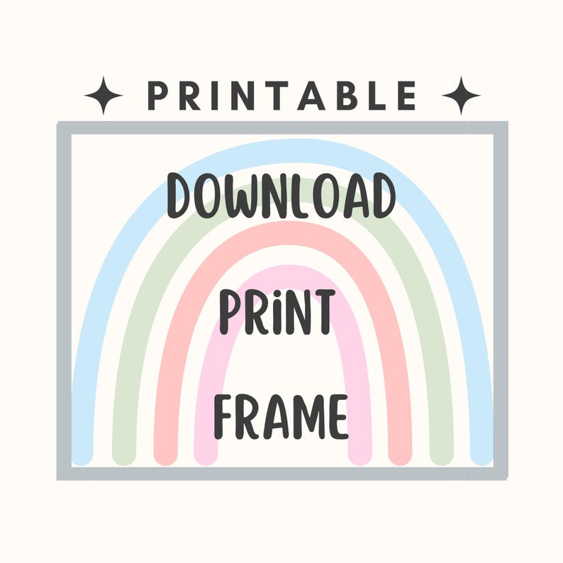 Children Mediation Posters Classroom Mantra Poster Digital Download