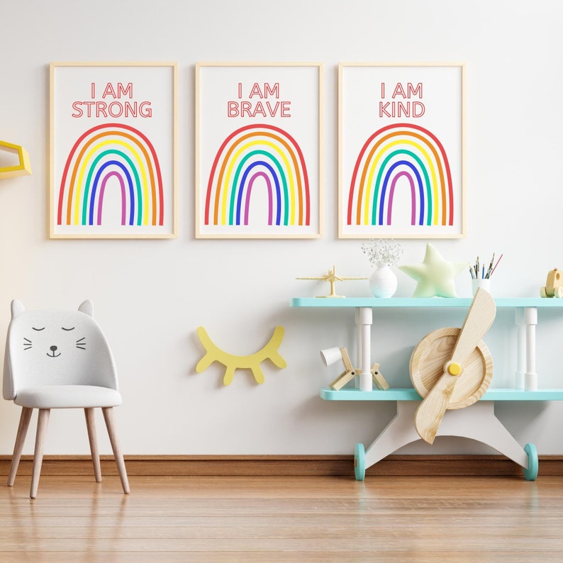 Children Mediation Posters Classroom Mantra Poster Digital Download