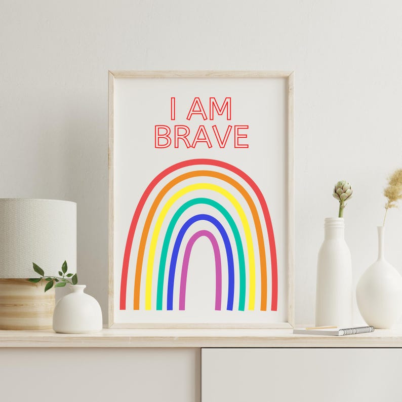 Children Mediation Posters Classroom Mantra Poster Digital Download