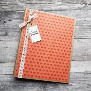 Libro dell'amicizia per adulti, insegnanti, educatori, album fotografico A4, raccoglitore ad anelli A4, cartella A4, carta da disegno, personalizzabile