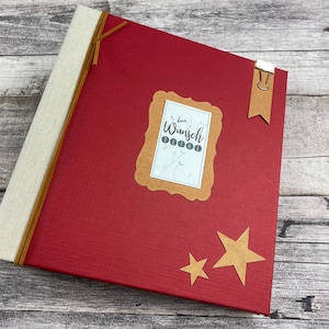 Álbum 1-18 años, libro de recuerdos infancia y juventud, álbum de recuerdos personalizado, Din A5