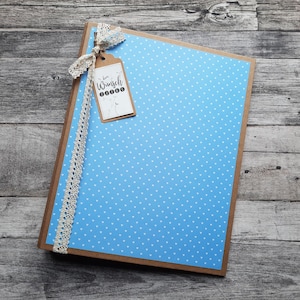 Libro dell'amicizia per adulti, insegnanti, educatori, album fotografico A4, raccoglitore ad anelli A4, cartella A4, carta da disegno, personalizzabile