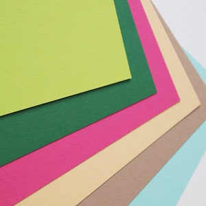 Cardstock DIN A5, Cardstock, Fotokarton DIN A5, Farbwahl