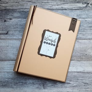 Libro amici adulti, insegnanti, educatori, album fotografico A4, raccoglitore ad anelli A4, cartellina A4, carta strutturata