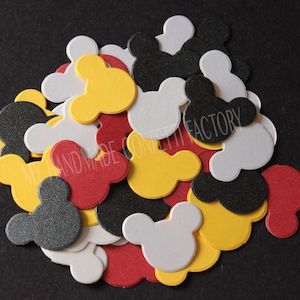 250 Medium Mickey Mouse Ears Style Table Confetti