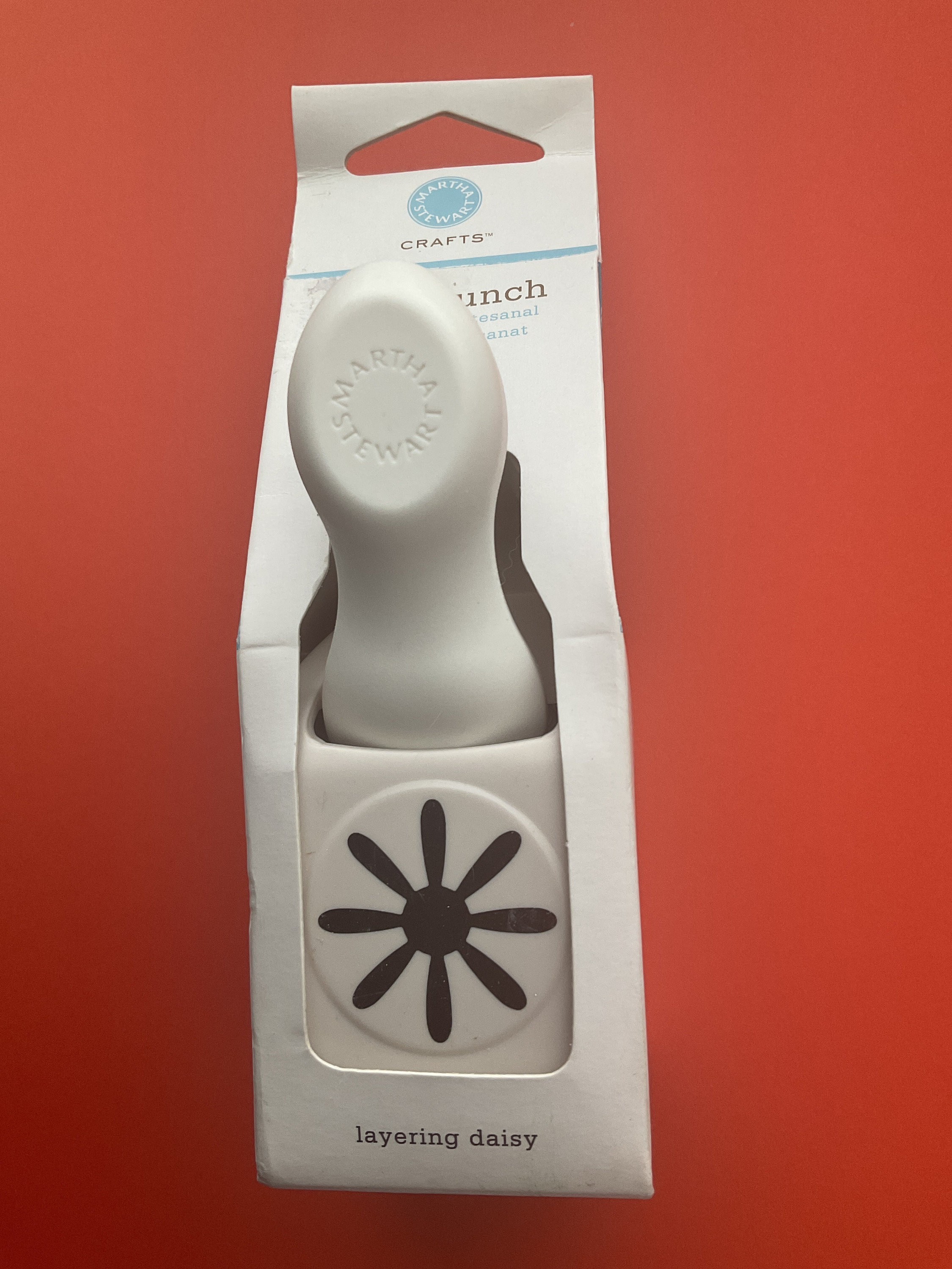 新品箱入り マーサ・スチュワート レイヤードデイジーフラワーカード