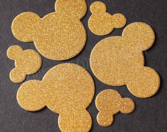 75 Mix Glitter Disney Mickey Mouse Ears Style Table Confetti
