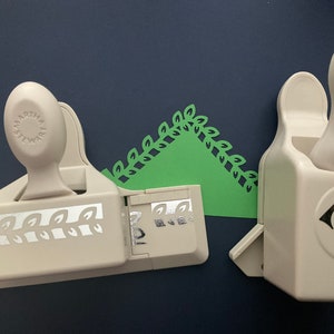 MARTHA STEWART Laurel Leaf Border & Corner Card Craft Punches - Etsy