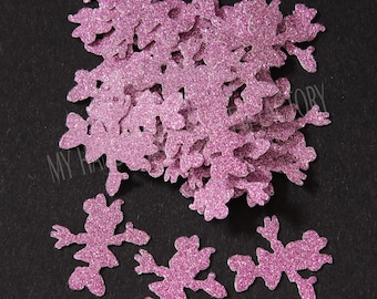 75 Glitter Pink Minnie Mouse Style Table Confetti