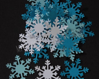 100 'Frozen' Christmas Snowflake Table Confetti Sprinkles