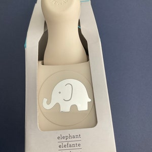 Rare nouvelle boîte de perforation Martha Stewart Elephant Card