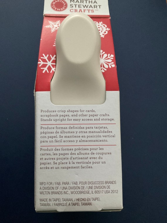 クラフトパンチ　スノーフレーク　マーサスチュワート マーサ・スチュワートの新商品「グレイシャル・スノーフレーク