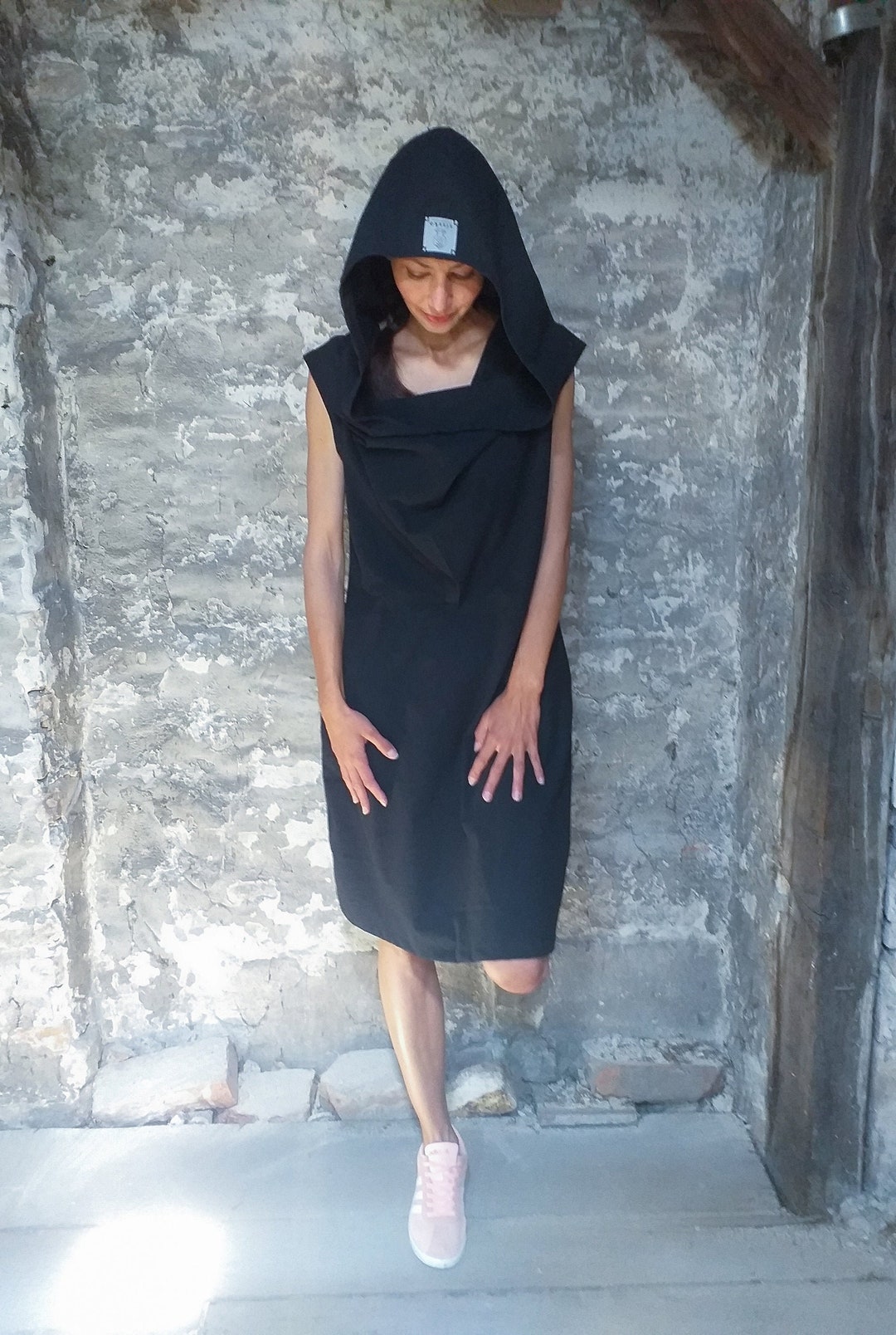 Personalized 100 Cotton Gauze Sleeveless Dress With Pockets Etsy