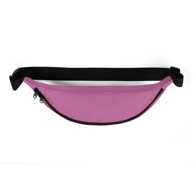 Custom Fanny Pack by Fanny Pax Adjustable Fanny Pack by Fanny Pax Custom Fanny Pack by Fanny Pax Women\u2019s Solid Pink Waist Bag